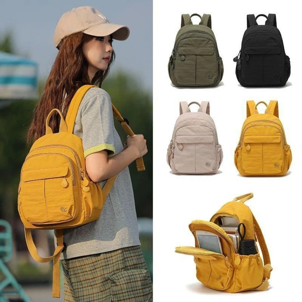 New Multi-Compartment Small Backpack Lightweight Waterproof Compact Backpack Breathable Minimalist Women's Backpack For Travel