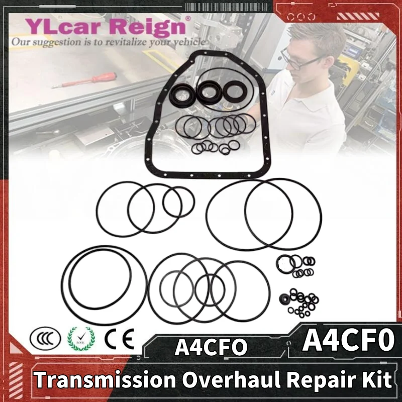

A4CF0 A4CFO Automatic Transmission Overhaul Repair Rebuild Kit Gearbox Oil Seal For HYUNDAI i10 KIA MORNING Car Accessories