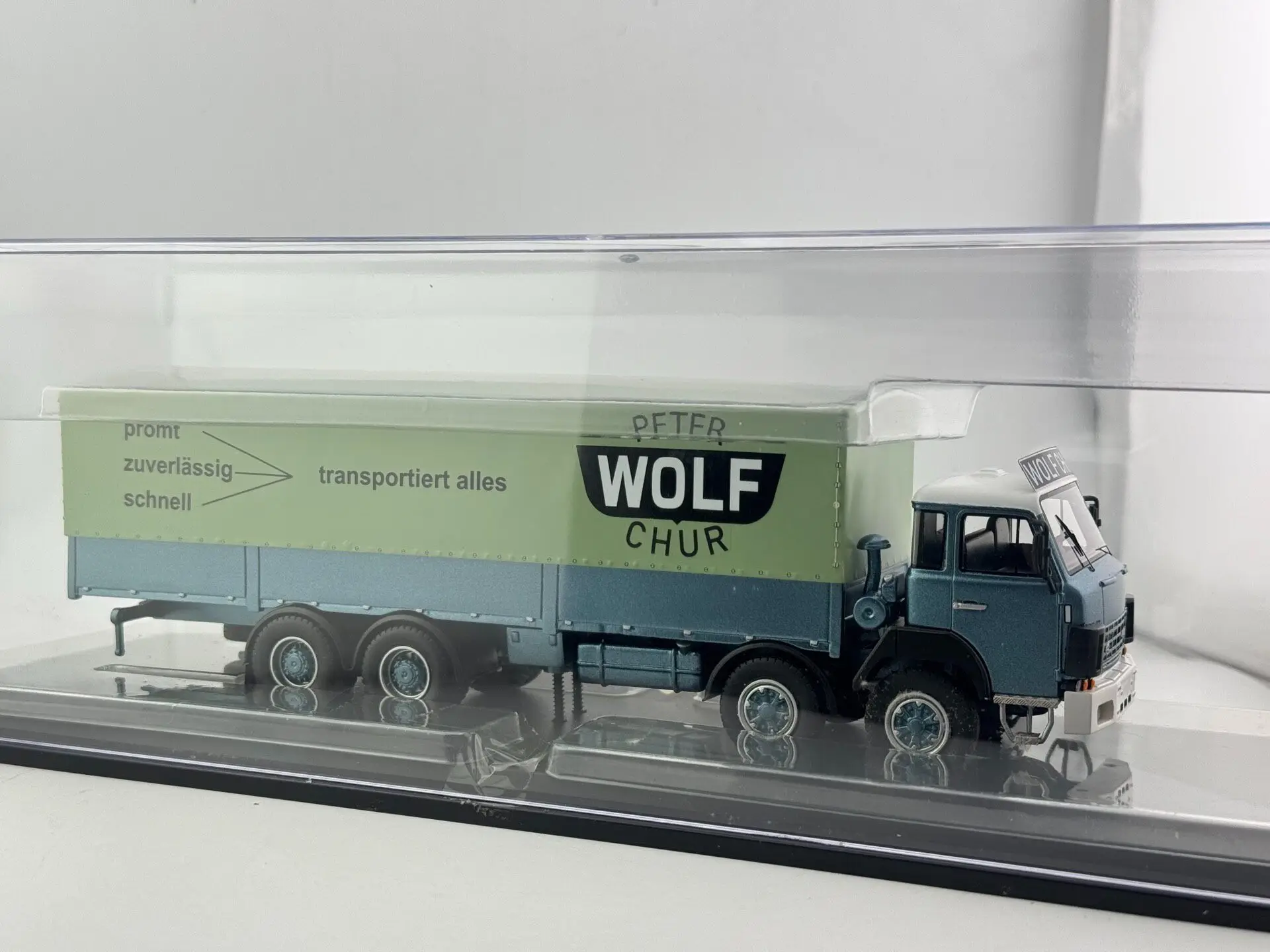 PowerTrac 1/50 Scale Container Truck Resin Car Model