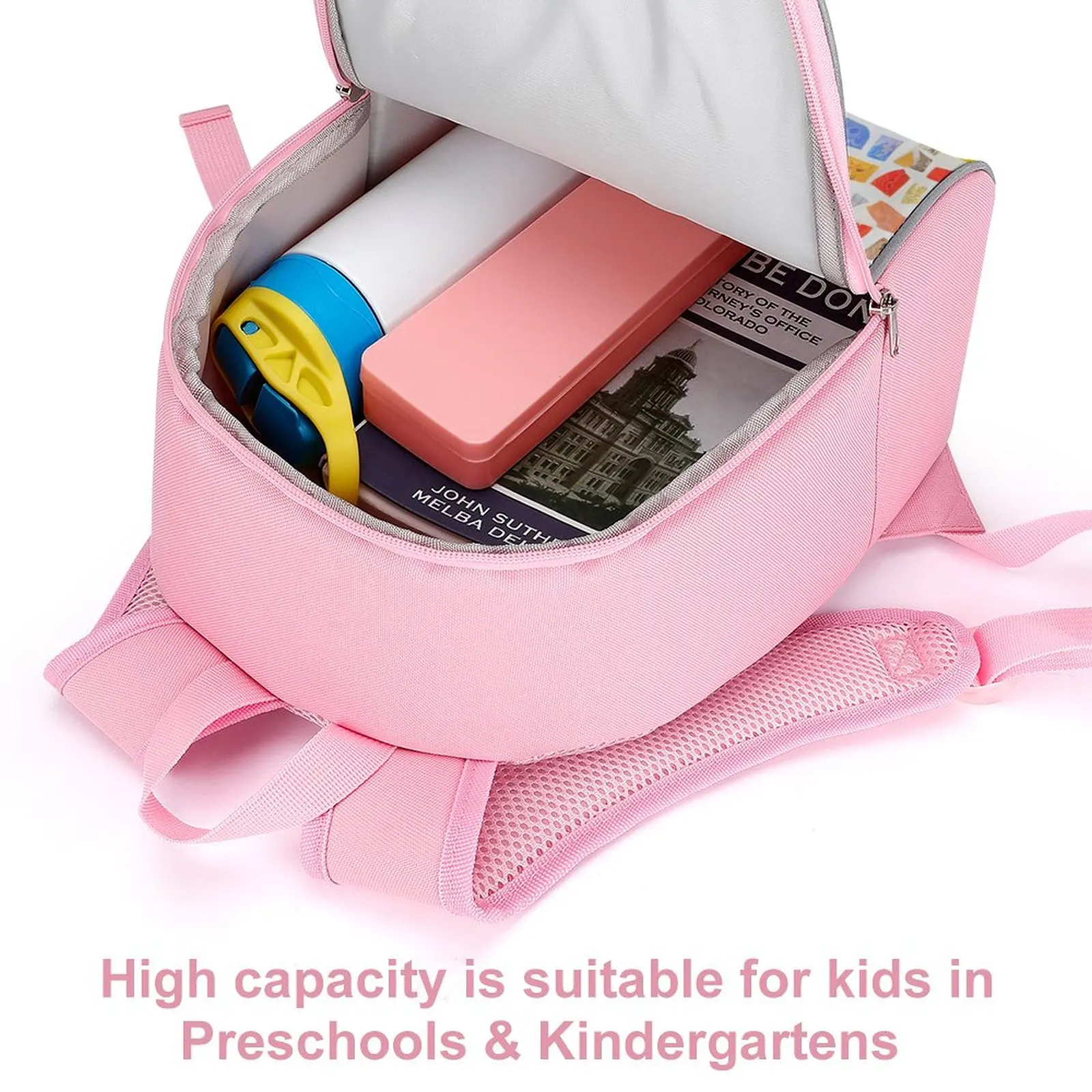 컬러 블록 그래피티 배낭 숄더 스트랩, 어린이 배낭, 학교 가방, 어린이 배낭, 맞춤형 배낭, 13 인치