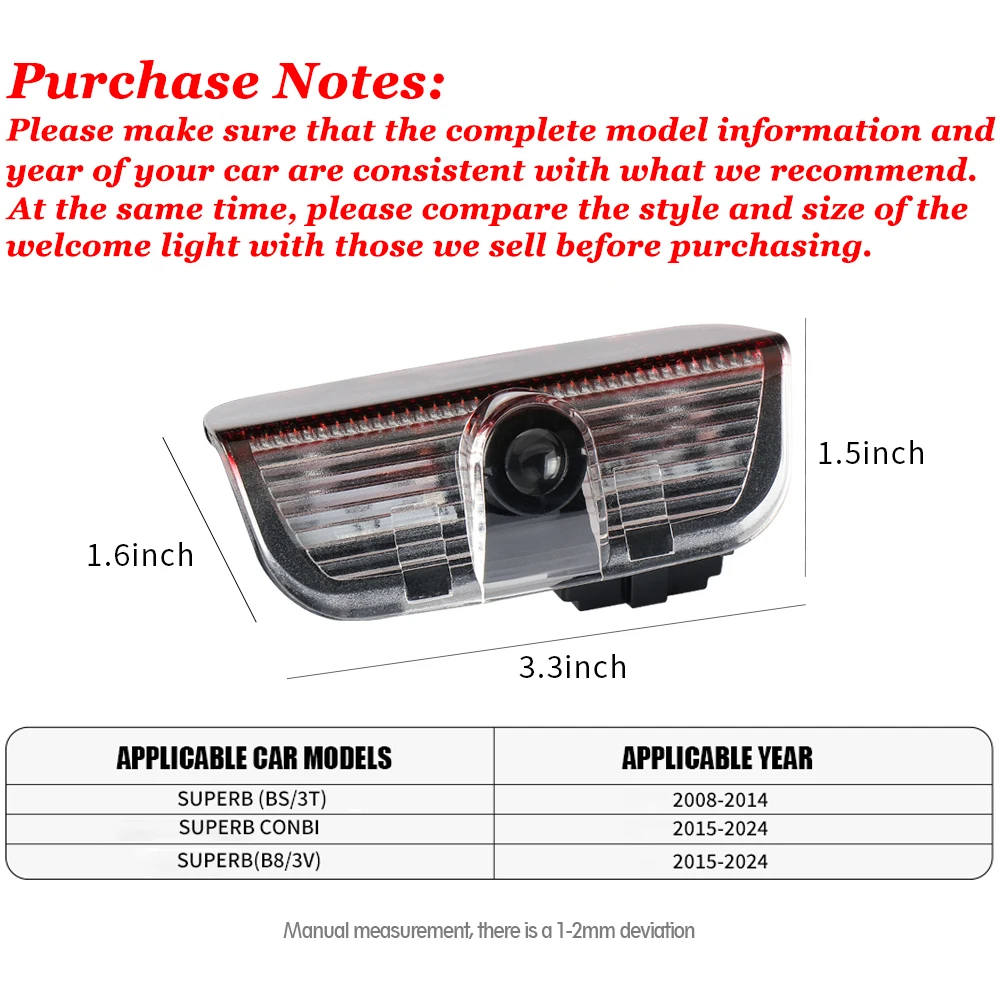 2PCS Car Badge Door Welcome Li - Projector Lamp Replacement review and price