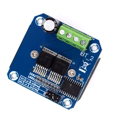 Double BTS7960 43A High-Power IBT2 Motor Drivers System Electronics Board Module DIY Smart Car Semiconductor Cooler For Arduino