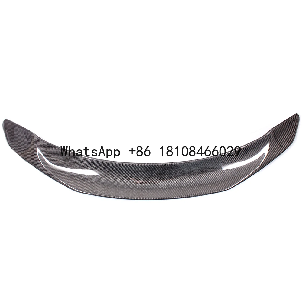 

High Sales Quantity Real Carbon Fiber V Style Electric Car Trunk Rear Boot Spoiler Wing for Model 3