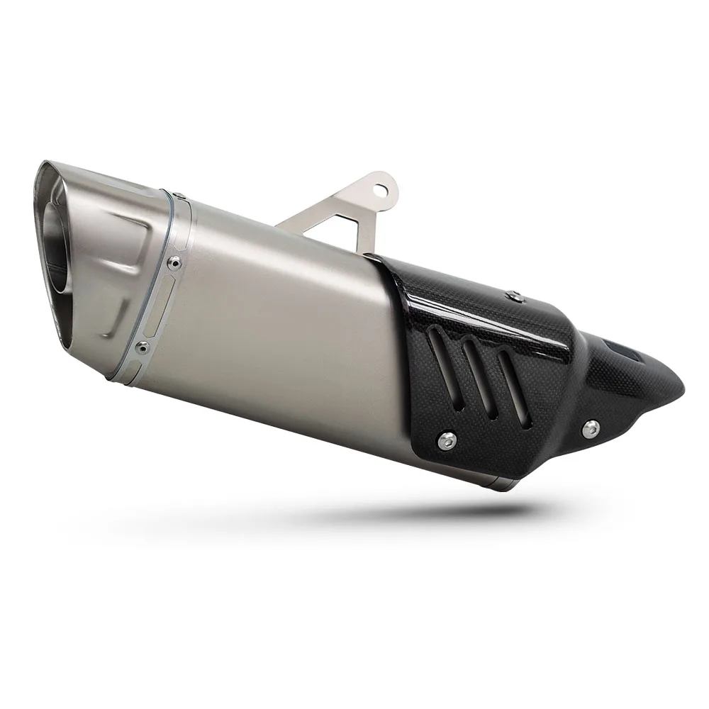 

Universal 51mm motorcycle exhaust muffler For YZF-R9 450SR CB1000 MT-09 ADV 350 Tiger 900 390 Adv CM500 CU525 Z900 CRF450R