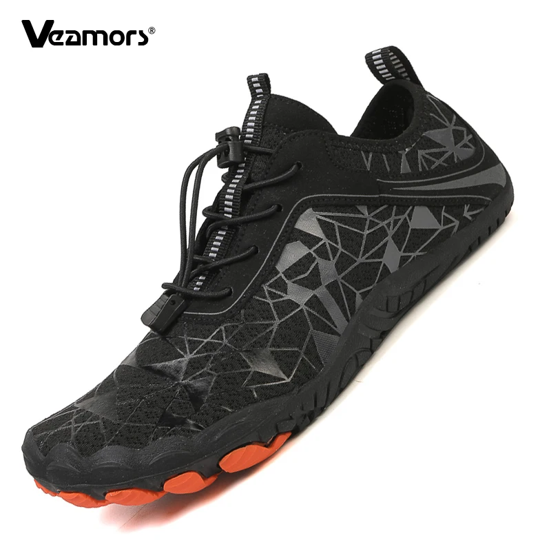 Breathable Seaside Wading Shoes Men Quick Dry Aqua Shoes Women Light Water Sports Shoes Non-slip Surfing Beach Walking Fishing