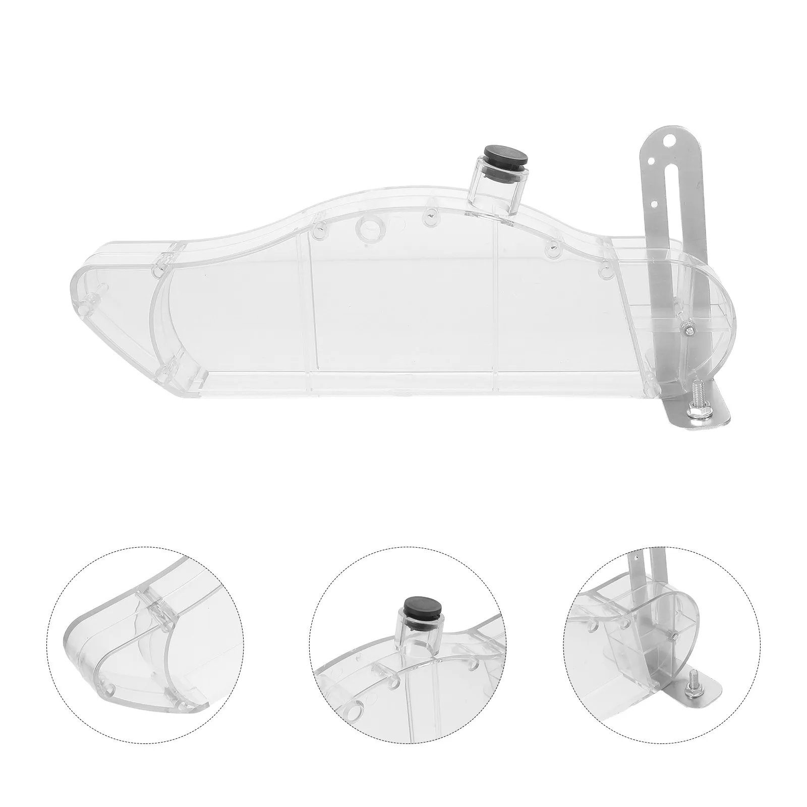 Transparent Acrylic Table Saw Protective for Woodworking Safety Easy Installation Dust Protection Table Saw