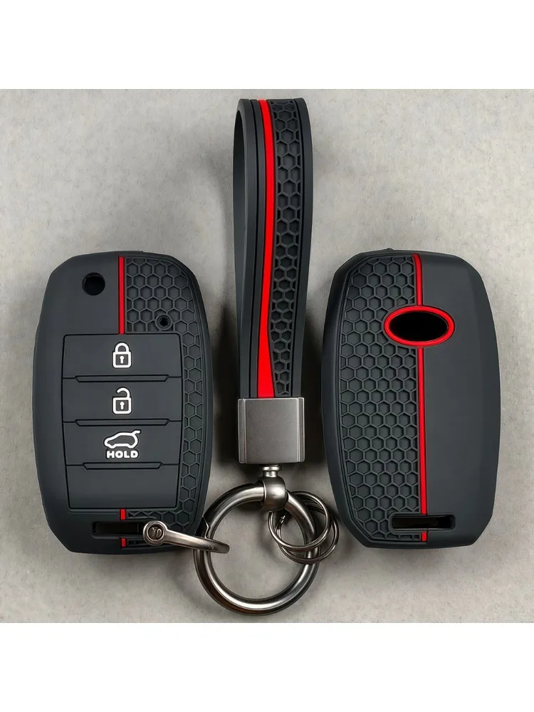 Auto-Schlüsselhülle für KIA RIO 3 K2 K3 K4 K5 Sportage 4 Picanto Optima Soul Carens Ceed Sorento Forte Stinger Cerato
