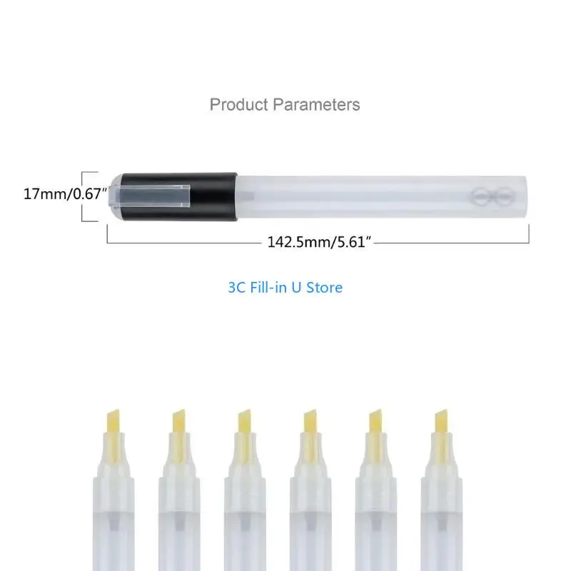 G8TA 6 кусочков пустые маркеры пополнения краски