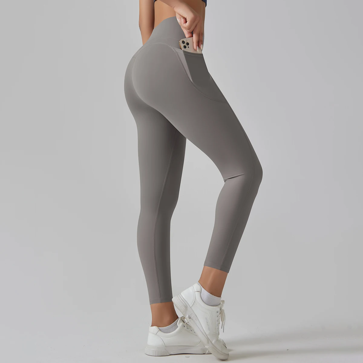 Women Leggings With Pockets Yoga Pants Gym Leggings Sport Women Fitness High Waist Female Legging Tummy Control Running Training