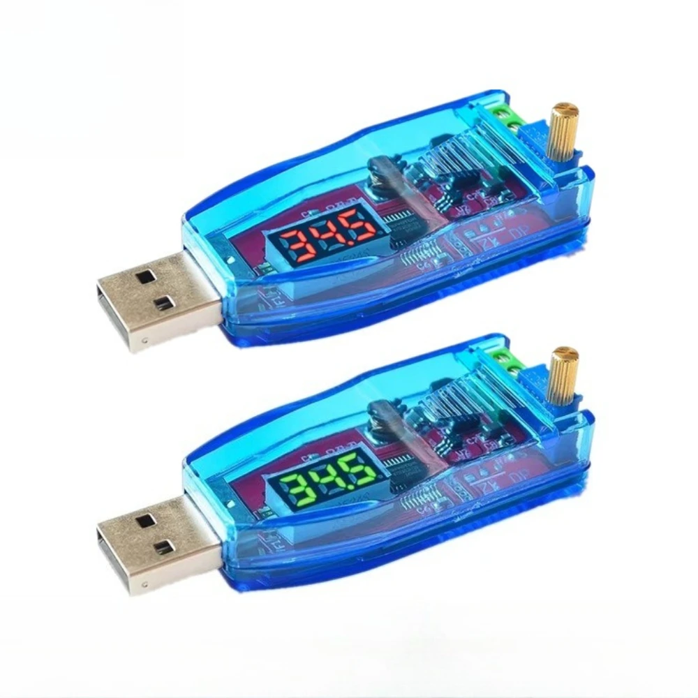

2pcs DC DC USB Adjustable Buck Boost Converter 5V to 1.8V 33V 5V 9V 12V 24V Power Supply Module for DIY