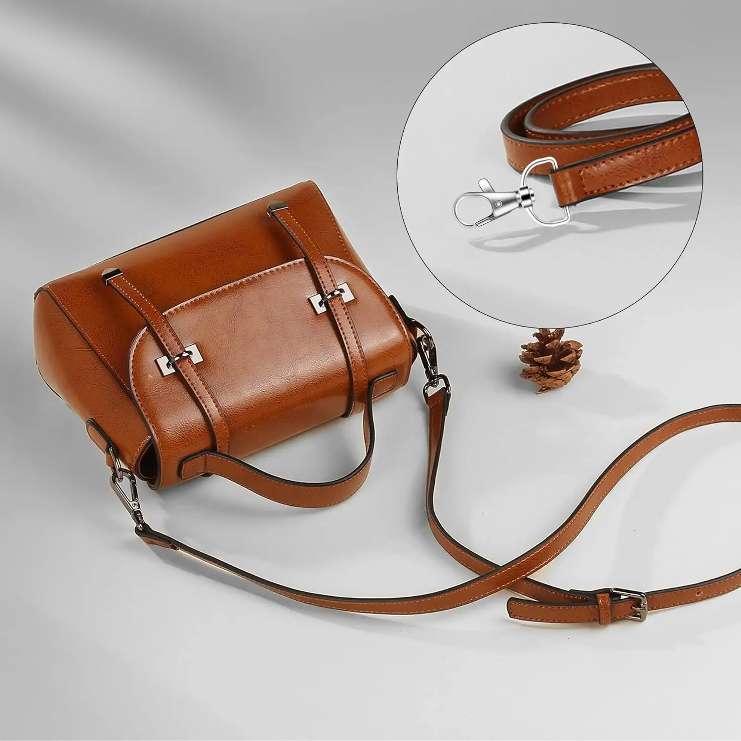 20/50 مفتاح سلسلة خطاف مشبك مع حلقة رئيسية DIY بها بنفسك الحرف اليدوية D حلقة كليب الحبل ملحقات الأجهزة مناسبة لصنع سلسلة المفاتيح #5