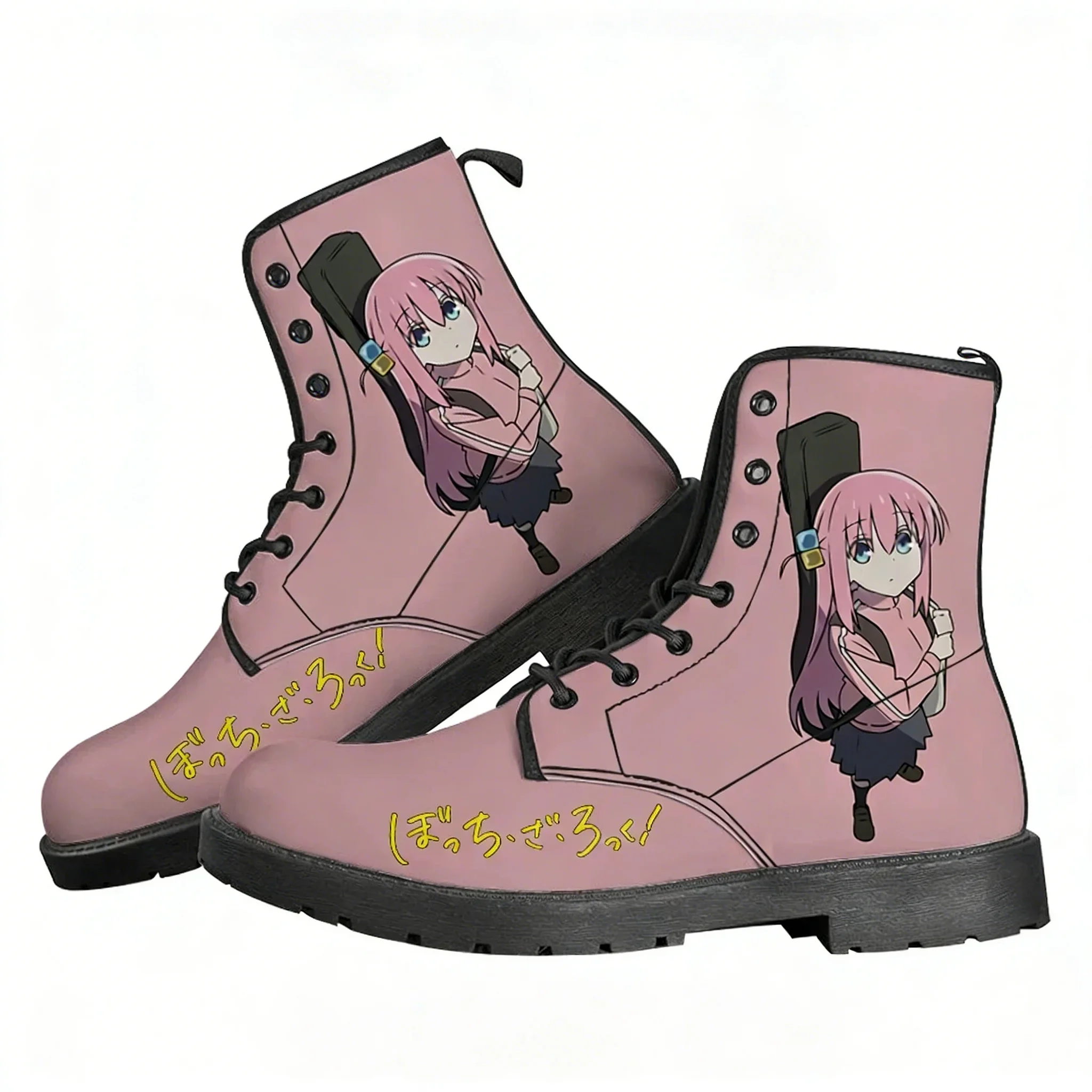 

Bocchi the Rock Boots Mens Womens Teenagers Shoe Casual Boot Outdoor Light High Quality Couple Print On Demand Custom Made Shoes