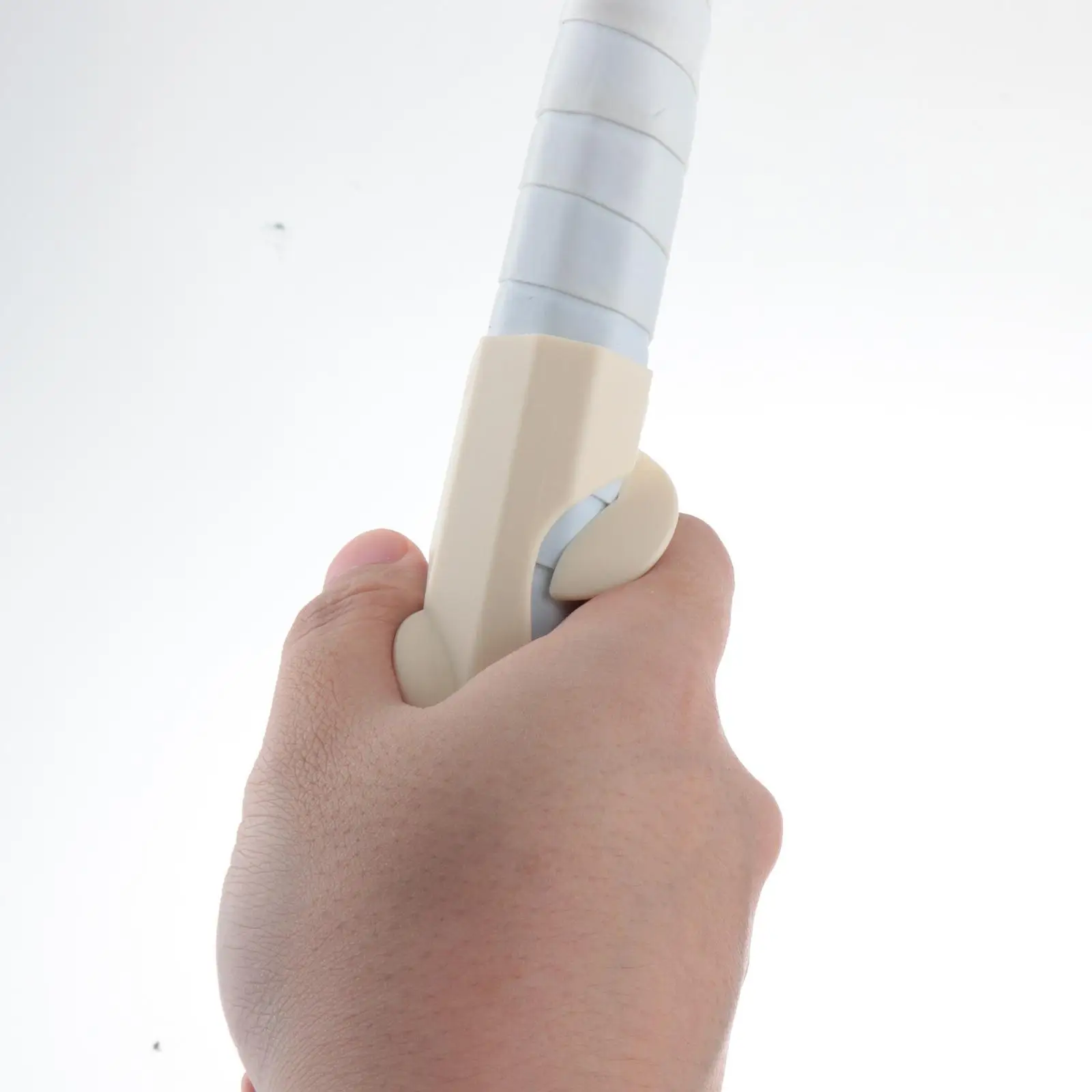 

Outdoor Tennis Grip Aid Comfortable Racket Handle Isolator for Badminton Training Equipment