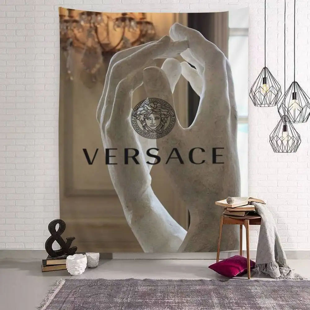 Tapiz de Anime con Diseño de Asesinato de Gianni Versace, Tapiz Decorativo de Pared Estilo Hippie para Dormitorio o Hogar
