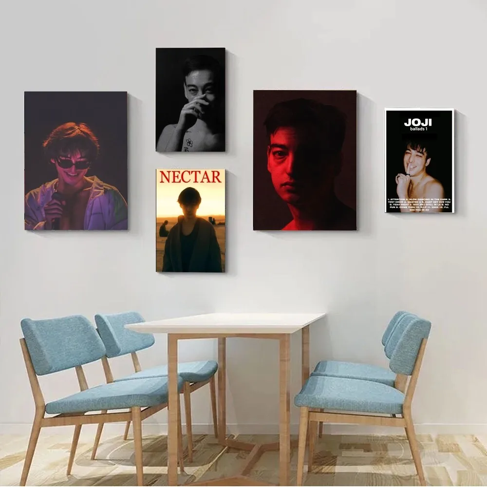 Well Known Singer J-Joji Poster Posters Kraft Paper Vintage Poster Wall Art Painting Study Aesthetic Art Small Wall Stickers