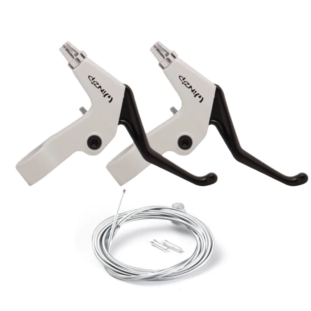 اختر رافعة فرامل الدراجة، مقبض فرامل الدراجة من سبائك الألومنيوم، خفيف الوزن، أذرع فرامل MTB، أسود، فضي، رمادي