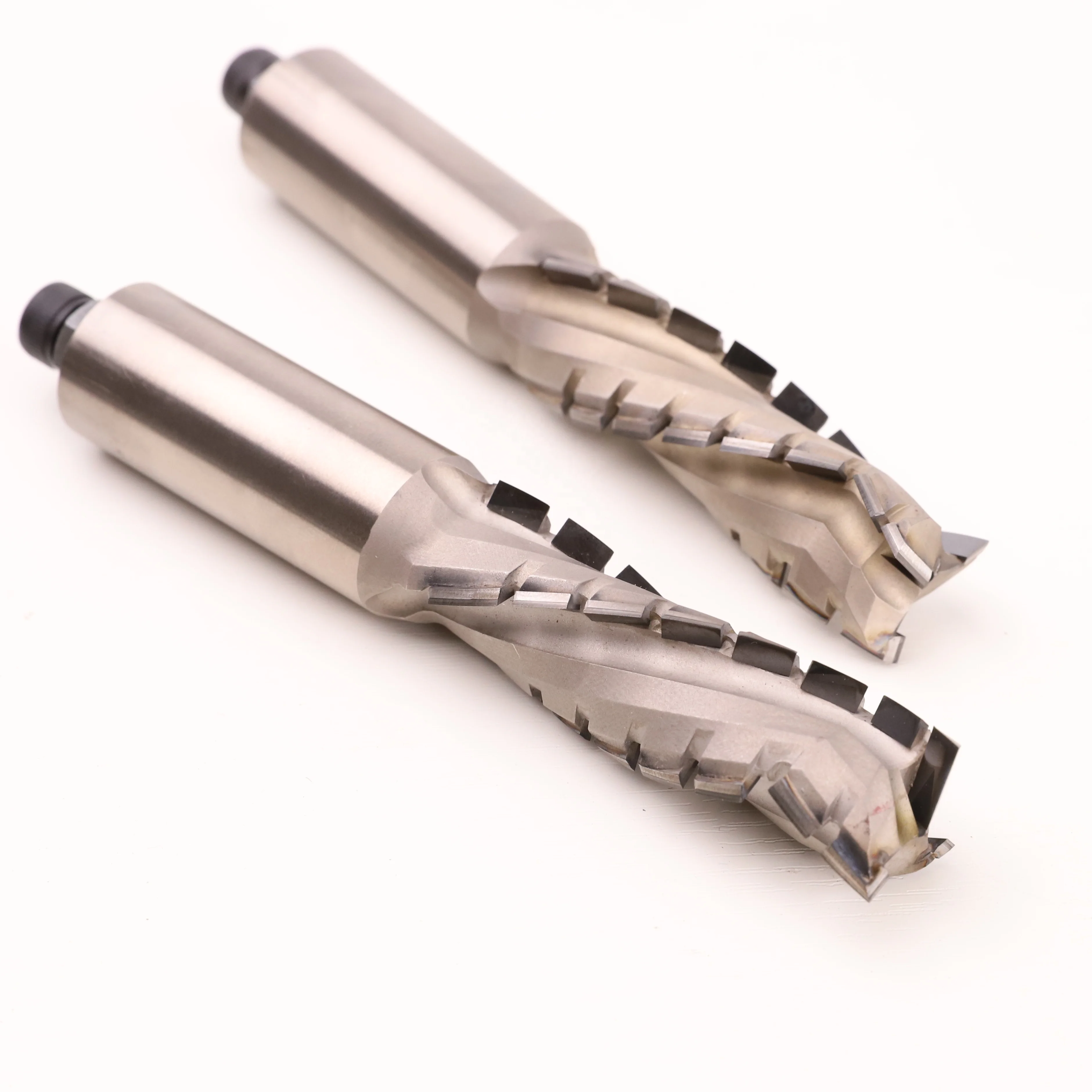 Direct sell PCD Spiral Cutters for CNC Milling Diamond Cutter Router Bit Z=3+3 For Wood