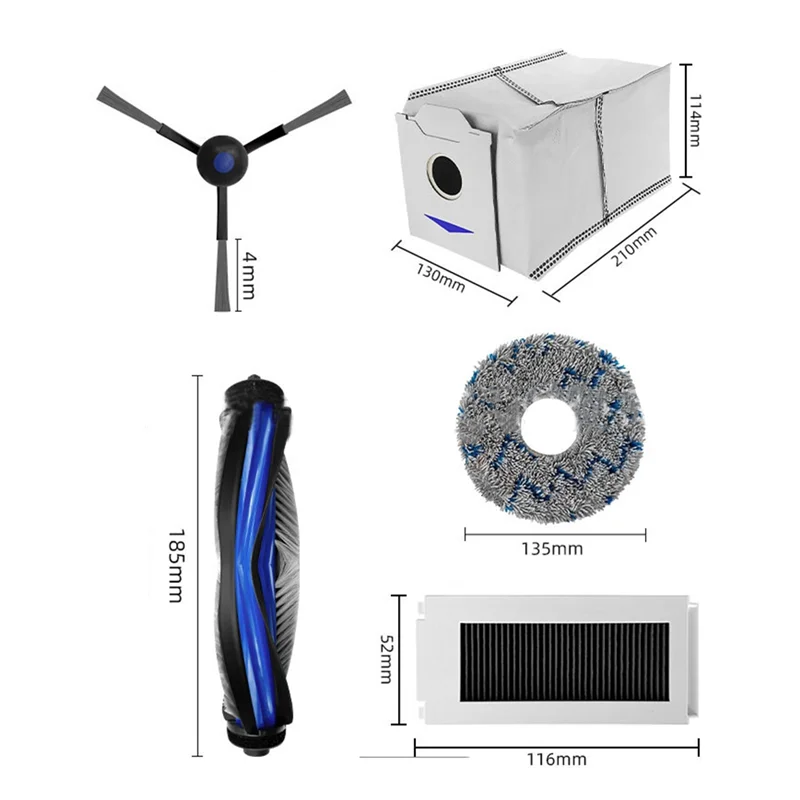 Акция! 9 шт. аксессуары для пылесоса для Ecovacs N30pro, запасные части для робота-пылесоса