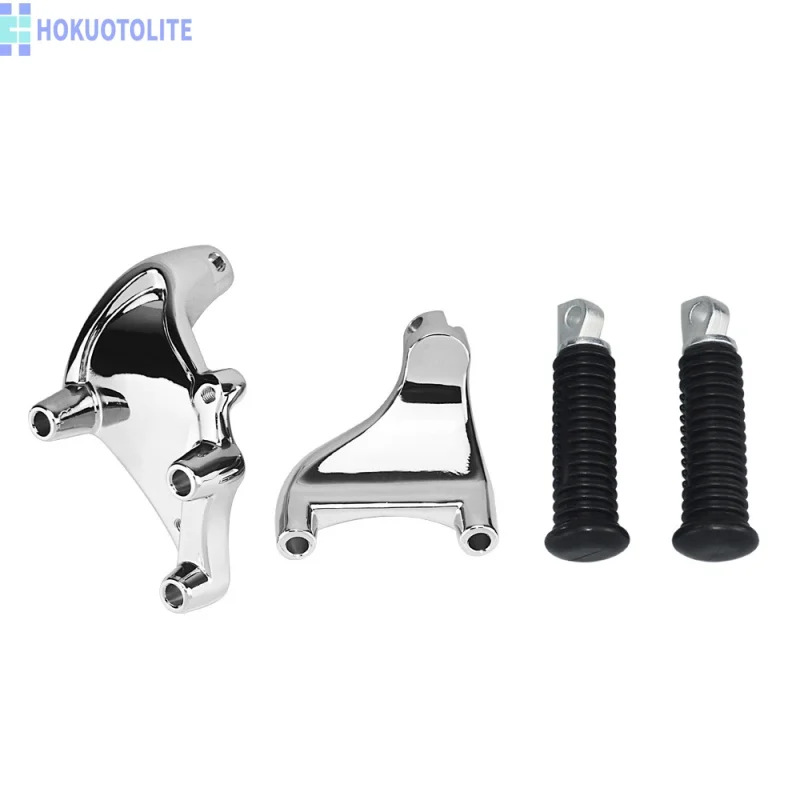 Motorcycle Rear Passenger Footpeg Mounting Bracket Kit For Harley Sportster 48 XL1200 Iron 883 Superlow 72 2014-2022