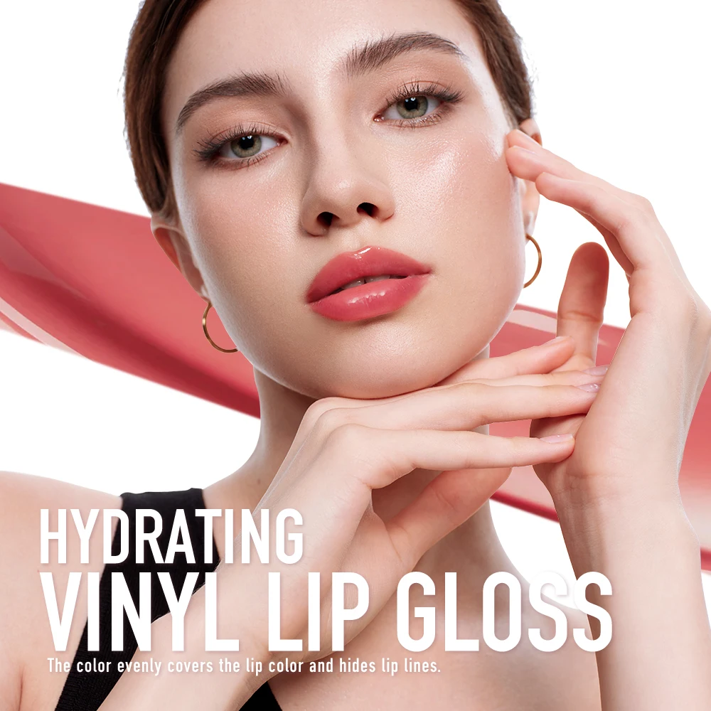 O.TWO.O Lip Gloss Lip Tint Moisturizing Long Lasting Glow Lightweight Hydrating  Non-Sticky Plump Red High-shine Lip Makeup