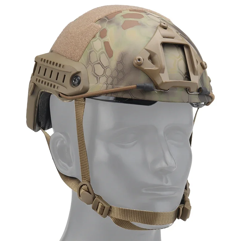 Tactical FAST Helmet with Goggle Climbing Cycling Hunting Airsoft Accesories Paintball Protect Outdoor Shooting Sports Equipment