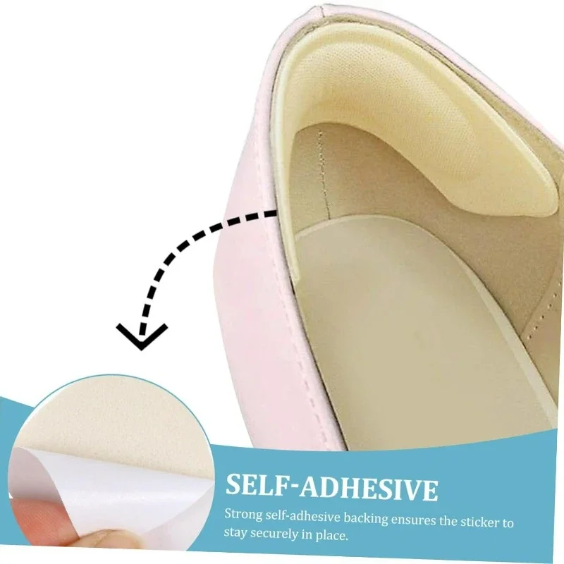 Rear Heel Shoe Pad Protector Foot Rear Protection Sticker Anti Slip Insole Anti-wear Feet Care Cushion Shoes Inserts Accessories