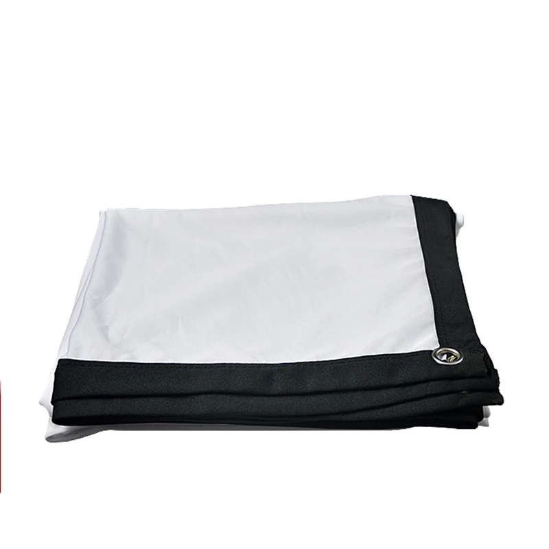 Simplify Your Setup Process with This User Friendly Double Sided Portable Projector Screen Ideal for Home Theater Use