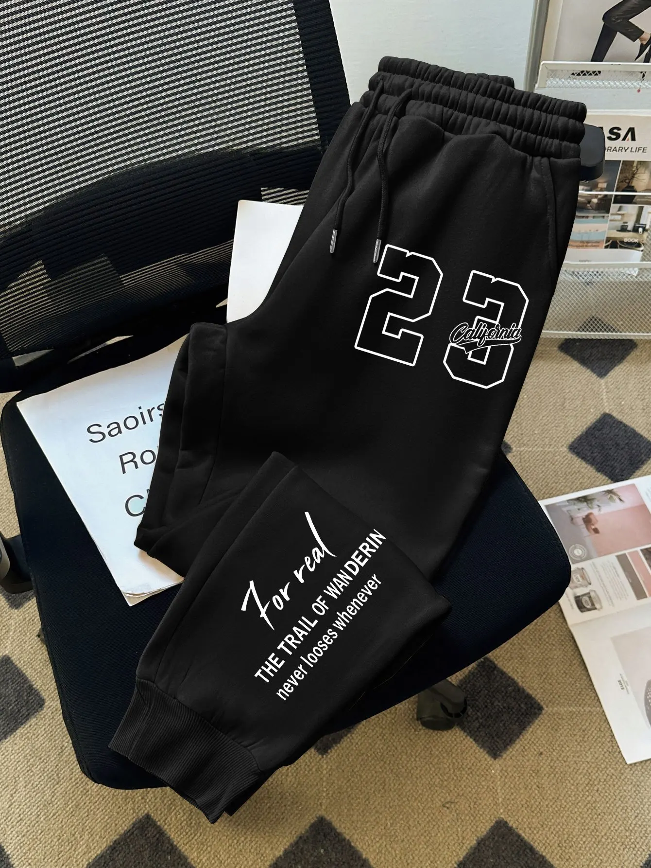 스트리트 패션 스타일 남성용 긴 바지 - 사이즈 23. - Street Fashion California 리뷰 및 가격