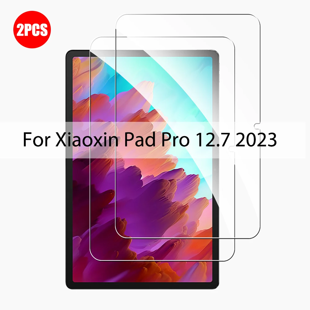 2 個強化ガラスレノボ Xiaoxin パッドプロ 12.7 2023 2025 2022