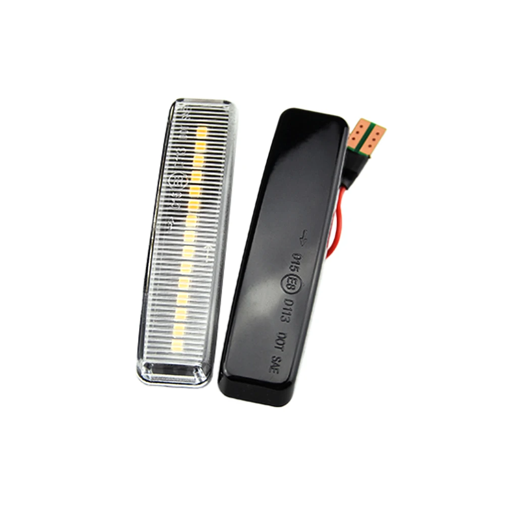 

Side Marker LED Dynamic Turn Signal Light Flasher Flowing Water Blinker Light Fit For Bmw 5 Series 5er E39 Mod 12/95 - 6/03