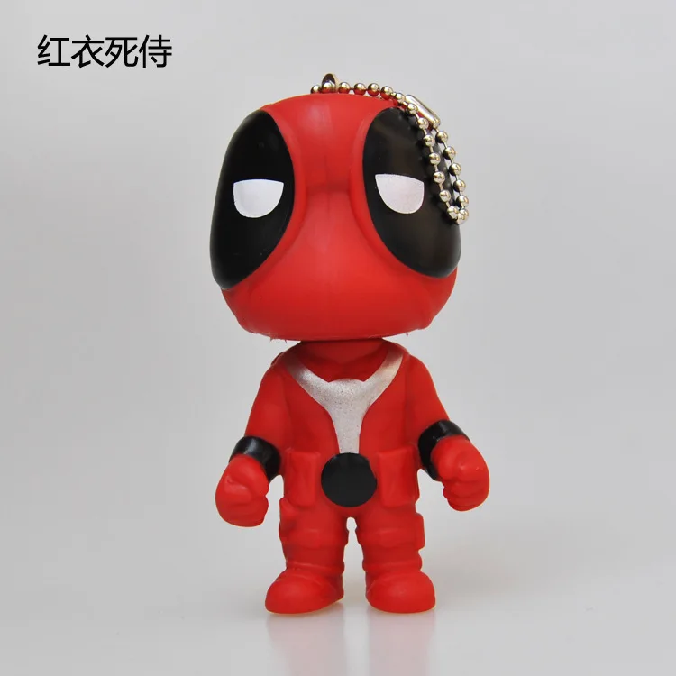 Deadpool Christmas Tree Decoration New Marvels Action Figures Pendant Car Hangings Xmas Ornaments Accessories Classic Toys Gift