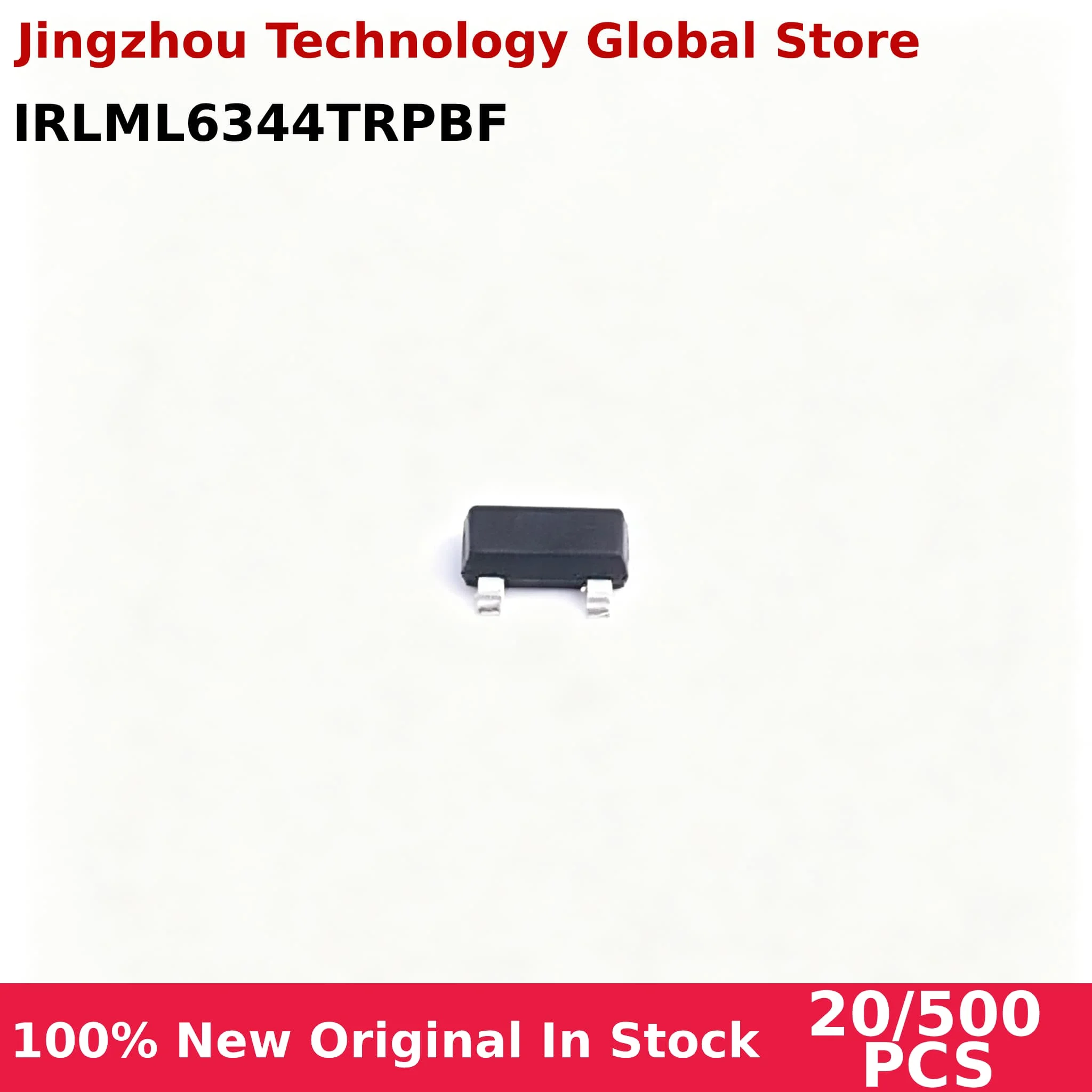 100% New 20/500PCS IRLML6344 LML6344 IRLML6344TR IRLML6344TRPBF IC Chip Wholesale