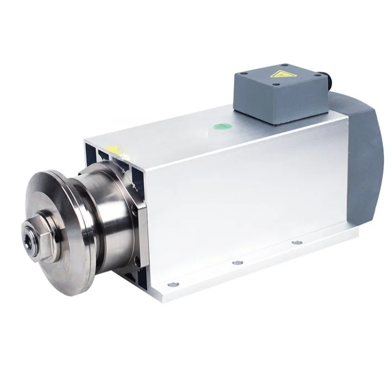 Numerical control milling machine spindle motor 5.5kw 110v 220v 380v high speed 6000 rpm 100hz air cooled spindle with foot