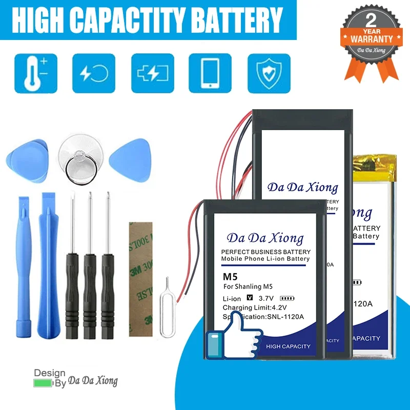 ShanlingUP4 ShanlingM6 ShanlingM1 ShanlingM5S ShanlingM3S ShanlingM2S Battery For Shanling M0 M1 M2 M2S M3 M3S M5 M5S M6 UP2 UP4