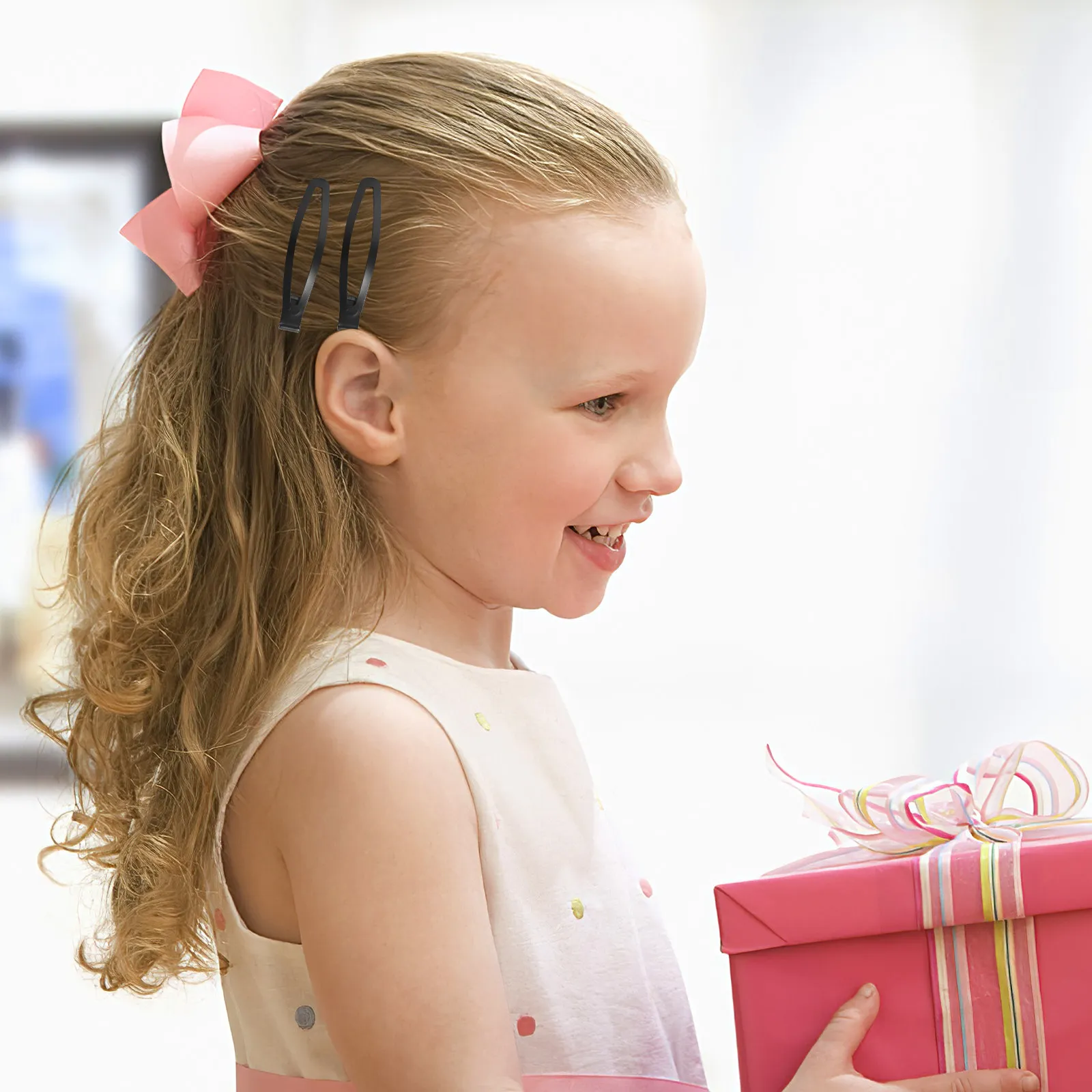 

20Pcs Easy to Clip Metal Hair Clips Nonslip Snap Clips for Various Hairstyles Styling Companion Metal Hair Barrettes