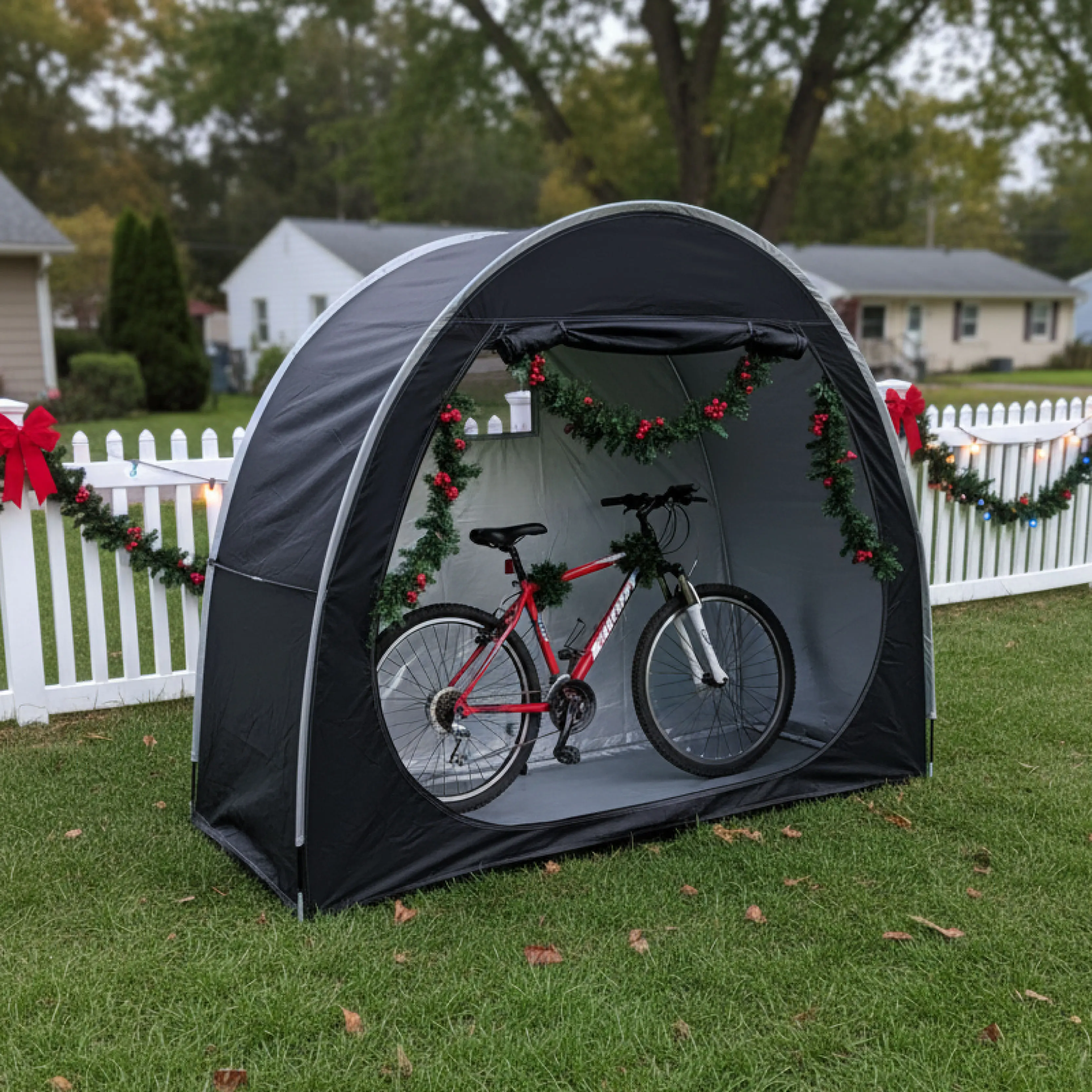 

Портативный утолщенный велосипедный тент из оксфордской ткани для отдыха на природе, походов, велопрогулок, кемпинга и путешествий