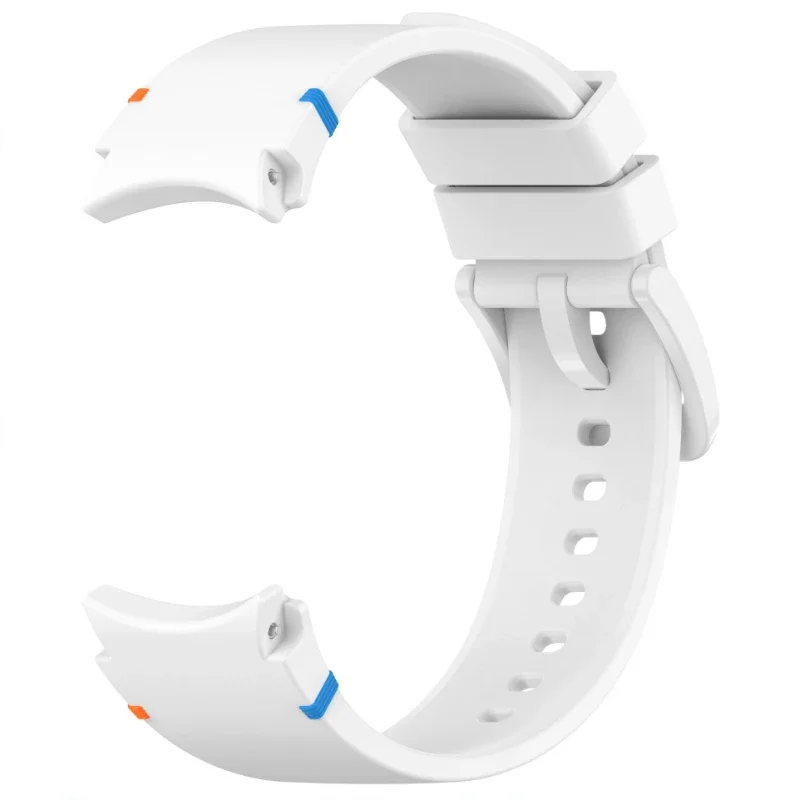 Cinturino in silicone originale con cuciture ondulate per Samsung Galaxy Watch 7 40mm/44mm Cinturino delicato sulla pelle