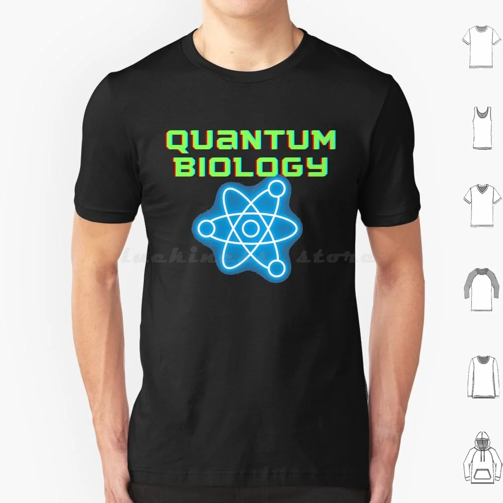 Camiseta de biología cuántica para hombres, mujeres y niños, 6xl, física, ciencia, biología, mecánica cuántica, química teórica, científico nerd