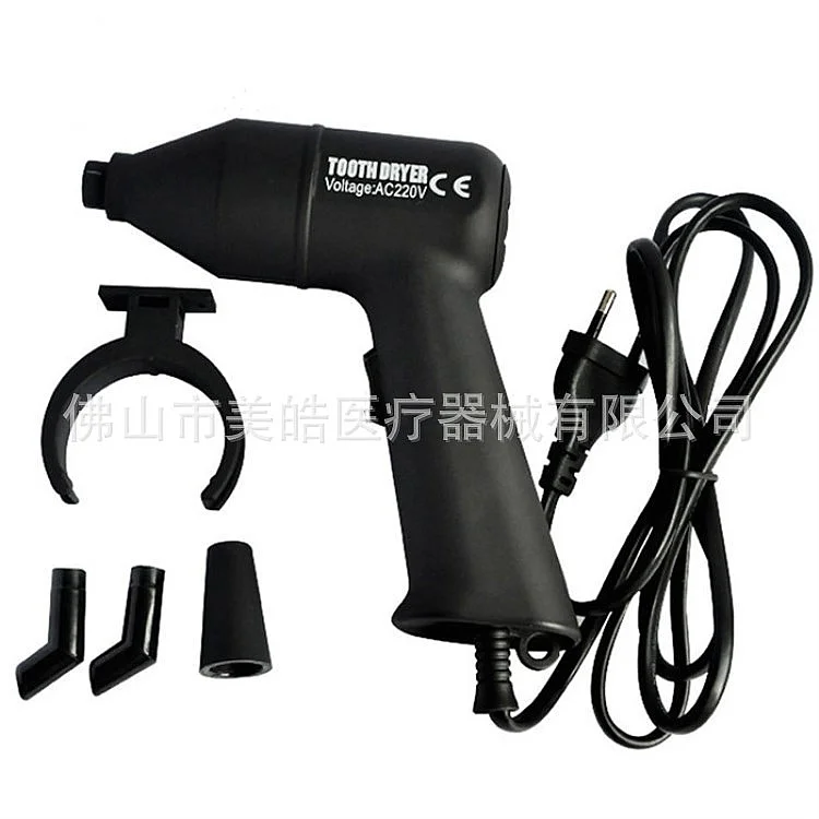 Dentals Dentals Hot Air Dryer, Portable Tooth Drying Device for Veneer Orthodontic Bonding