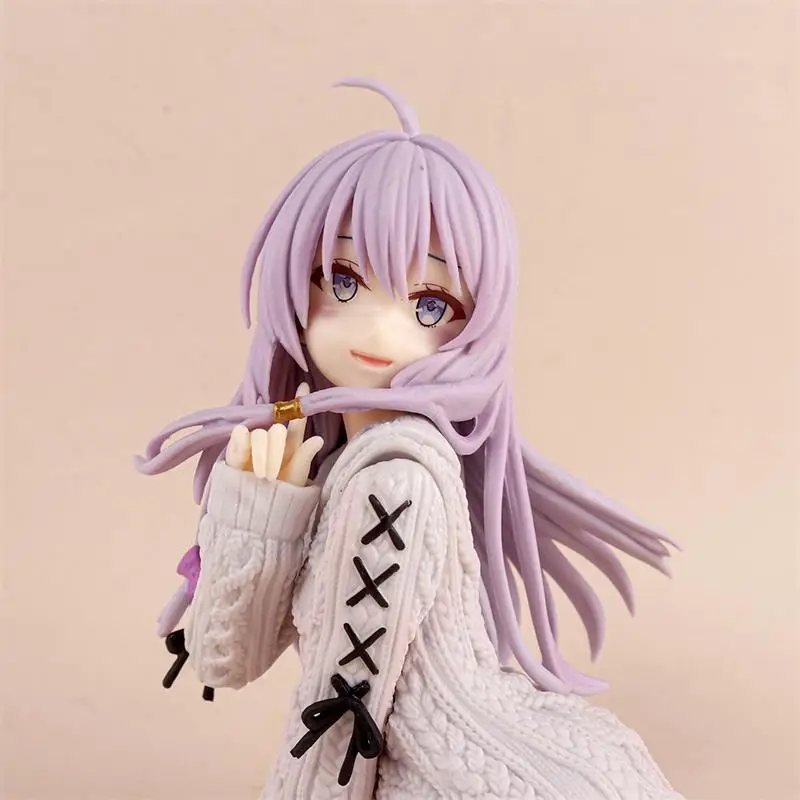 شخصية أكشن PVC لرحلة إيلينا ، دمية أنيمي ، فستان محبوك ، نموذج ساحر ، ألعاب تجميع ، هدايا عيد الميلاد ، 15