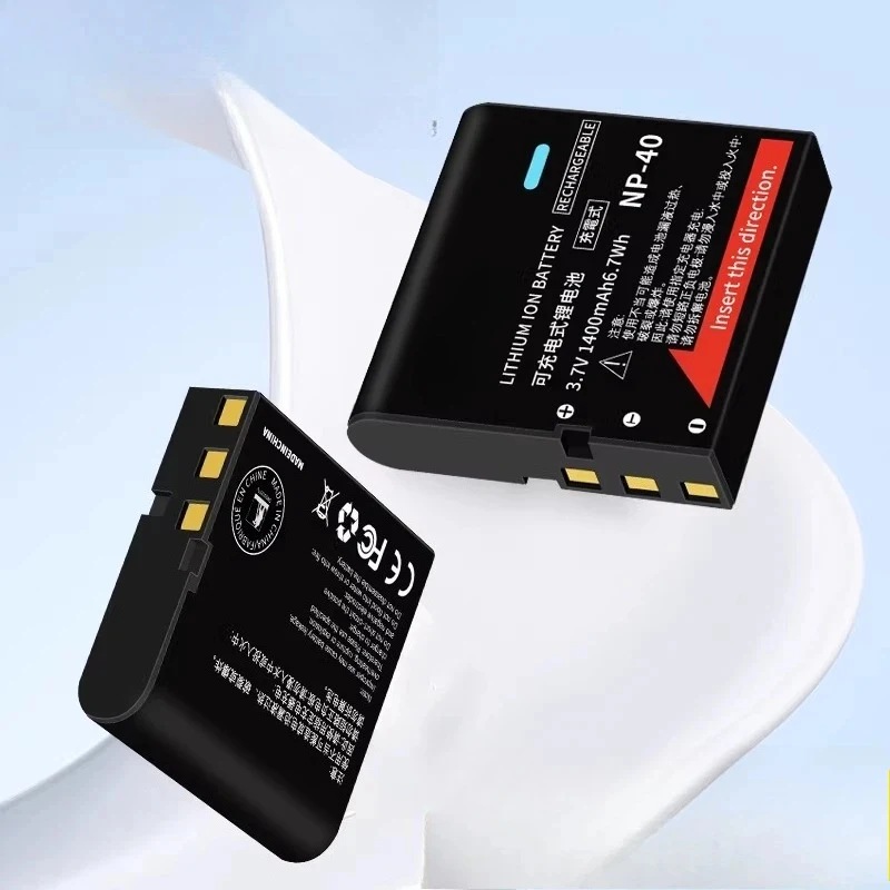 For Casio NP-40 Battery EX-Z30 Z40 Z500 Z600 Z700 Z750 Camera
