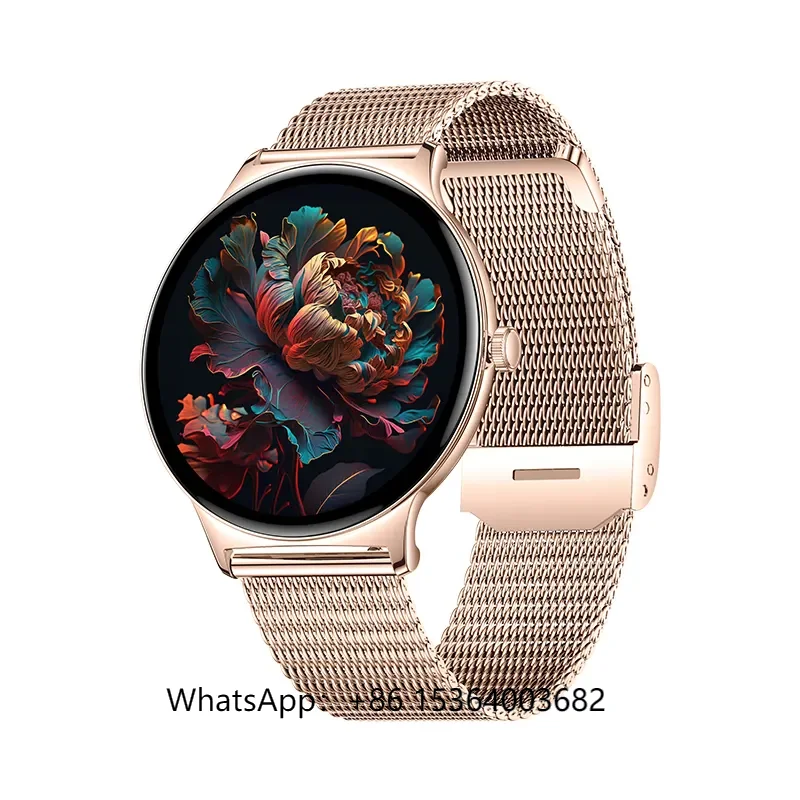 

Fashion Ladies Smart Watches V89 with 1.43 Inch AMOLED Screen Relojes Intelligent BT Call Women Smart Watch