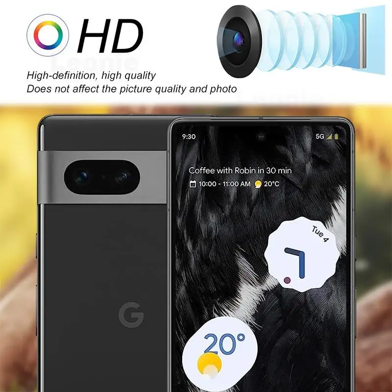 2PCS Camera Lens Protector For Google Pixel 7 Glass Lens Screen Protector for For Google Pixel 7 8 Pro Anti-scratch Cover Films