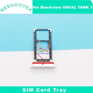 Bilashmart Original Blackview OSCAL TANK 1 SIM Card TF Slot Cell Phone SIM Card Tray Holder Adapter Blackview OSCAL TANK 1 Smart Phone