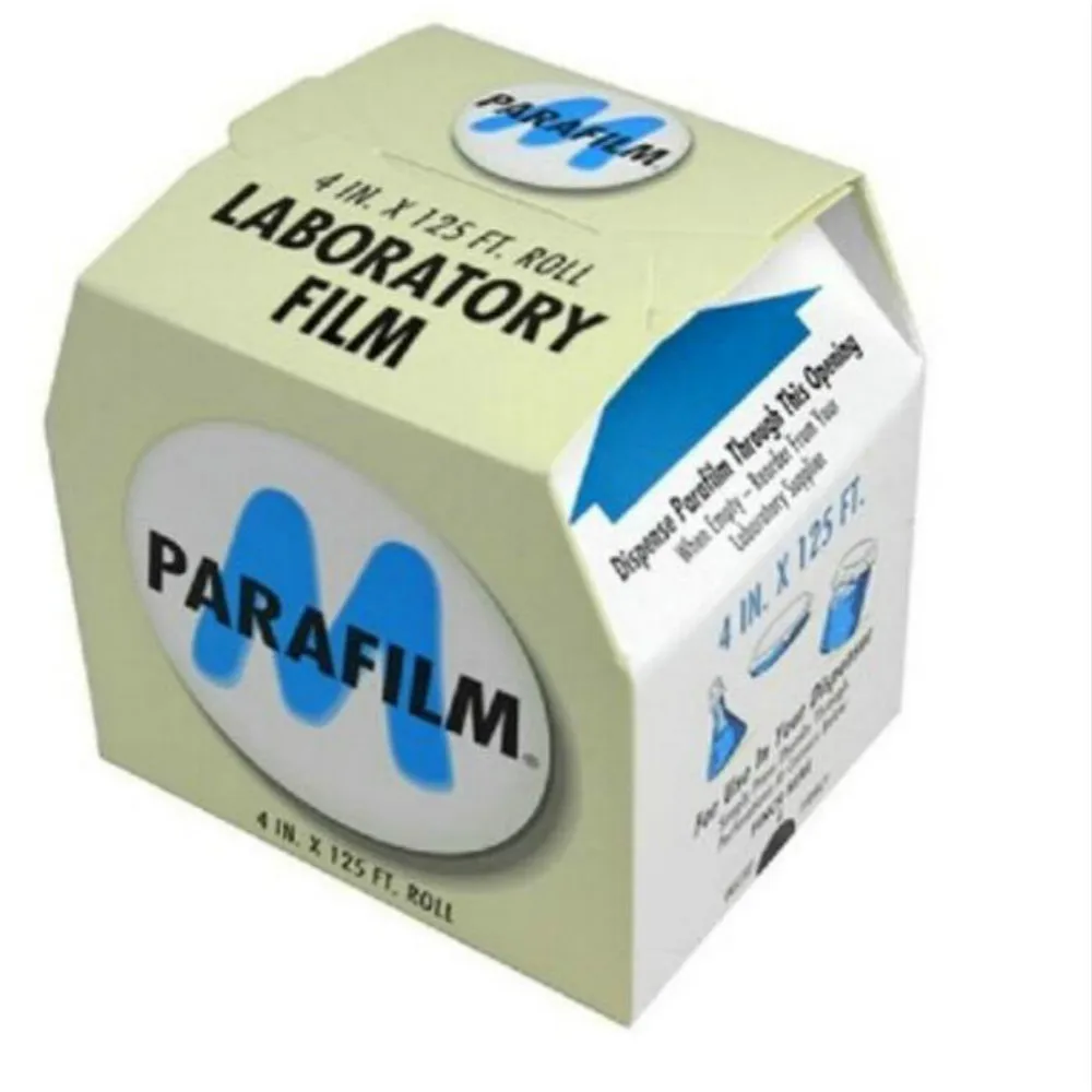 Film d'étanchéité pour laboratoire, film d'étanchéité, Parafilm, 10cm x 38m, 2 rouleNu /lot