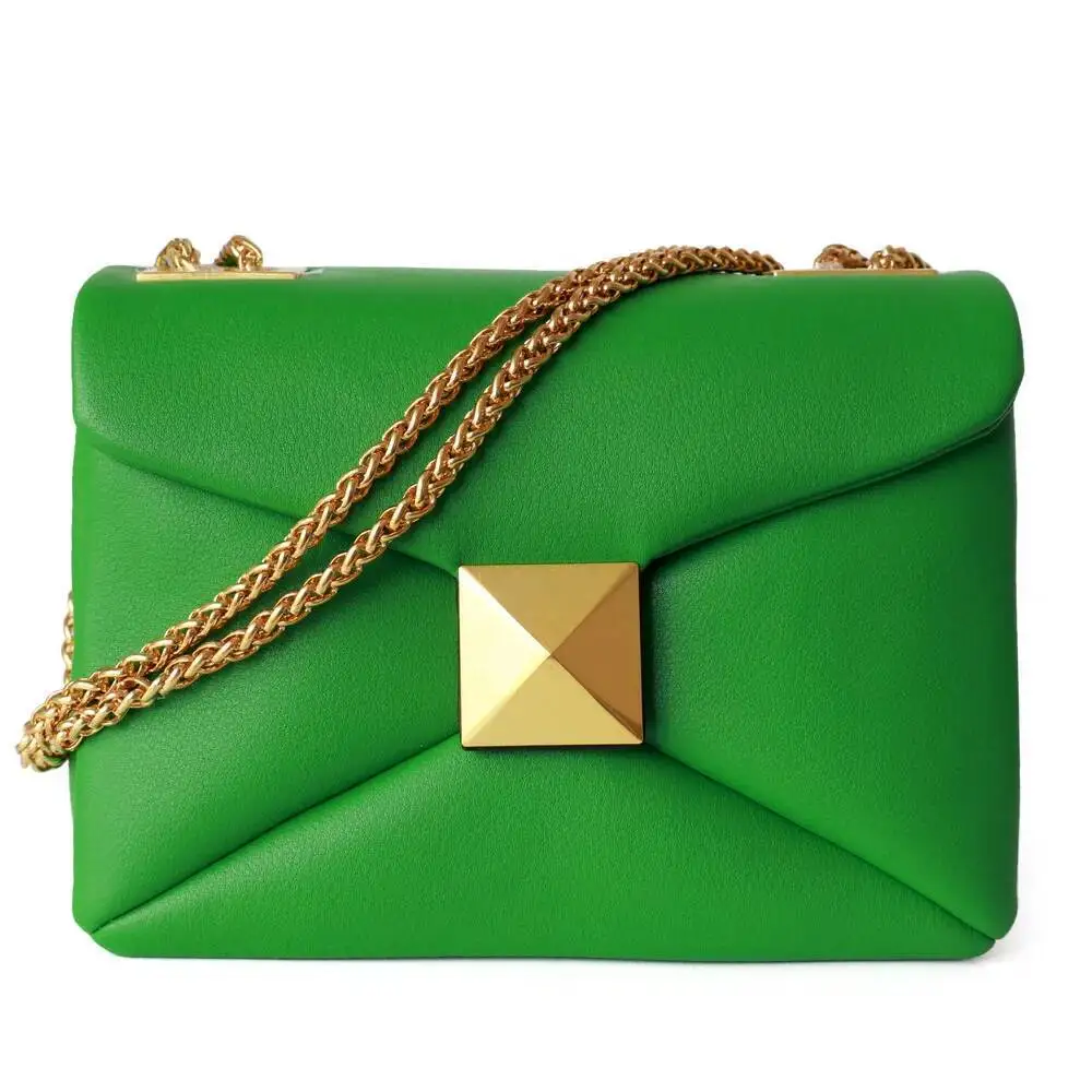2025 Women's Designer Fashion Real Leather Crossbody Small Square Bag High Quality Cowhide Underarm Shoulder Bags