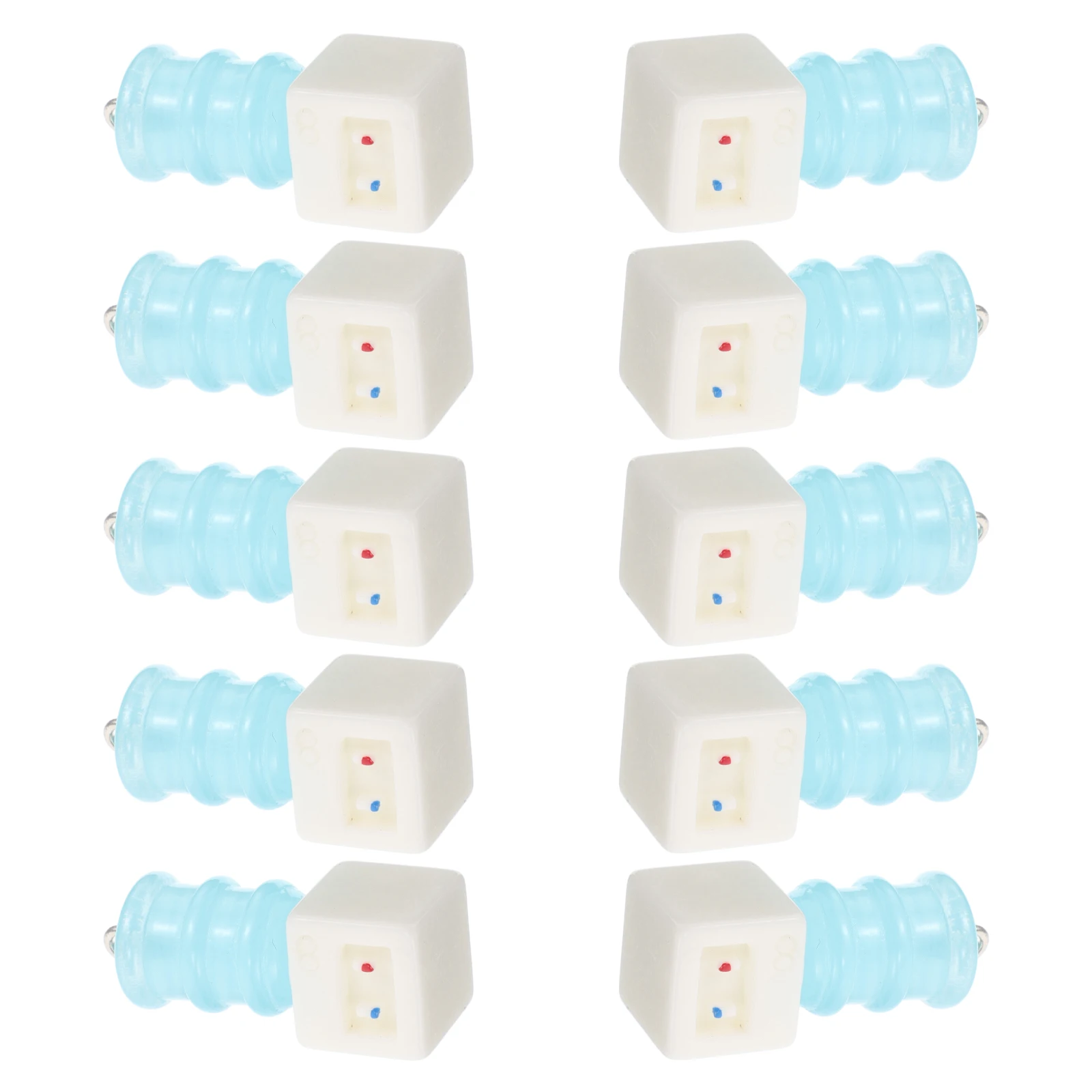 10 stuks Mini Water Dispenser Hanger Hars Charms Leuke Poppenhuis Accessoires Bulk Craft Supplies voor DIY Sleutelhangers Sieraden