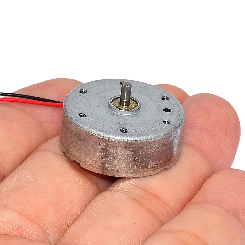 DC 3V-6V D/V5.9 RF-400CA-12265 for Mabuchi Ultra-thin Round Spindle Motor