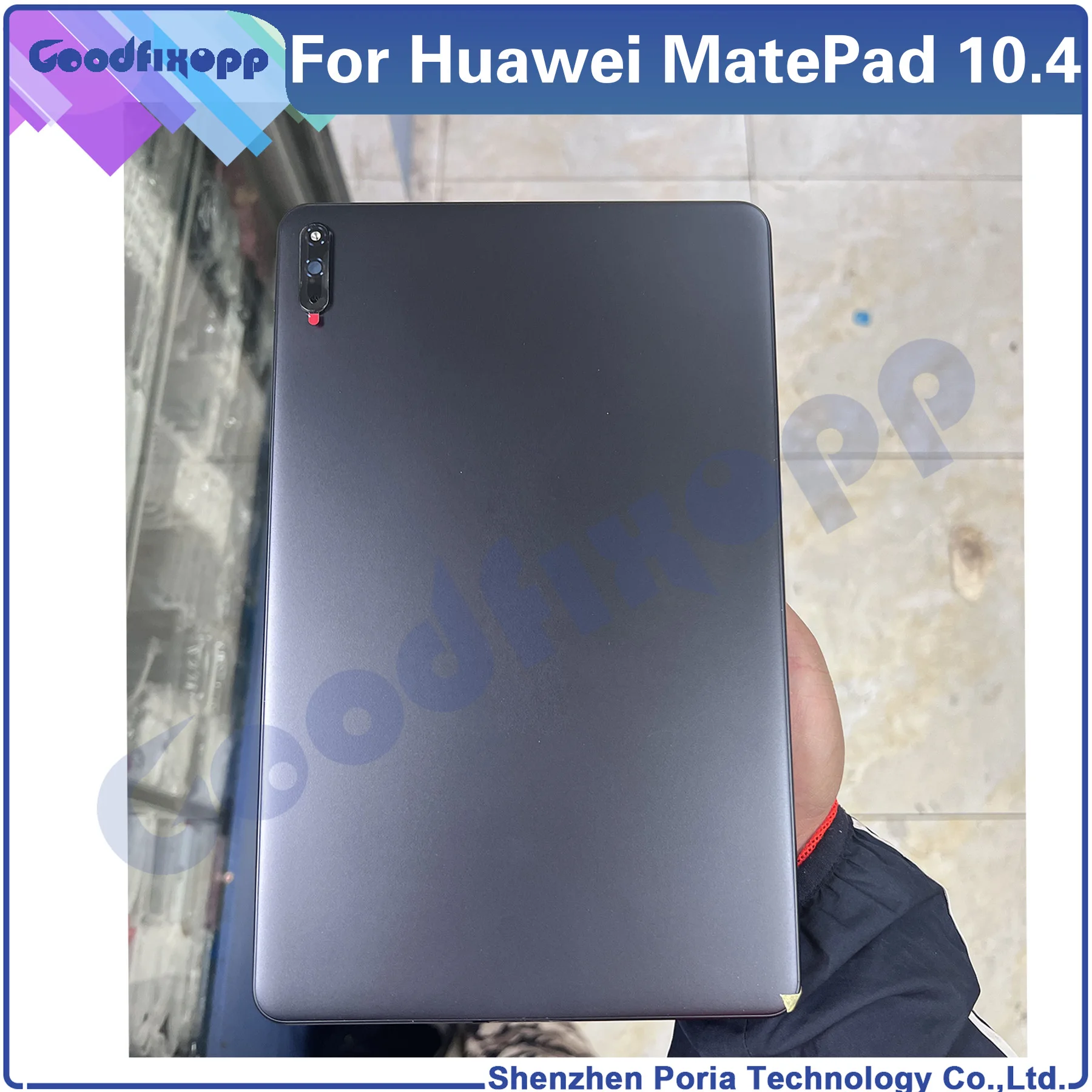 For Huawei MatePad 10.4 2022 BAH4-W09 BAH4-W19 BAH4 Back Cover Door Housing Case Rear Battery Cover Repair Parts Replacement