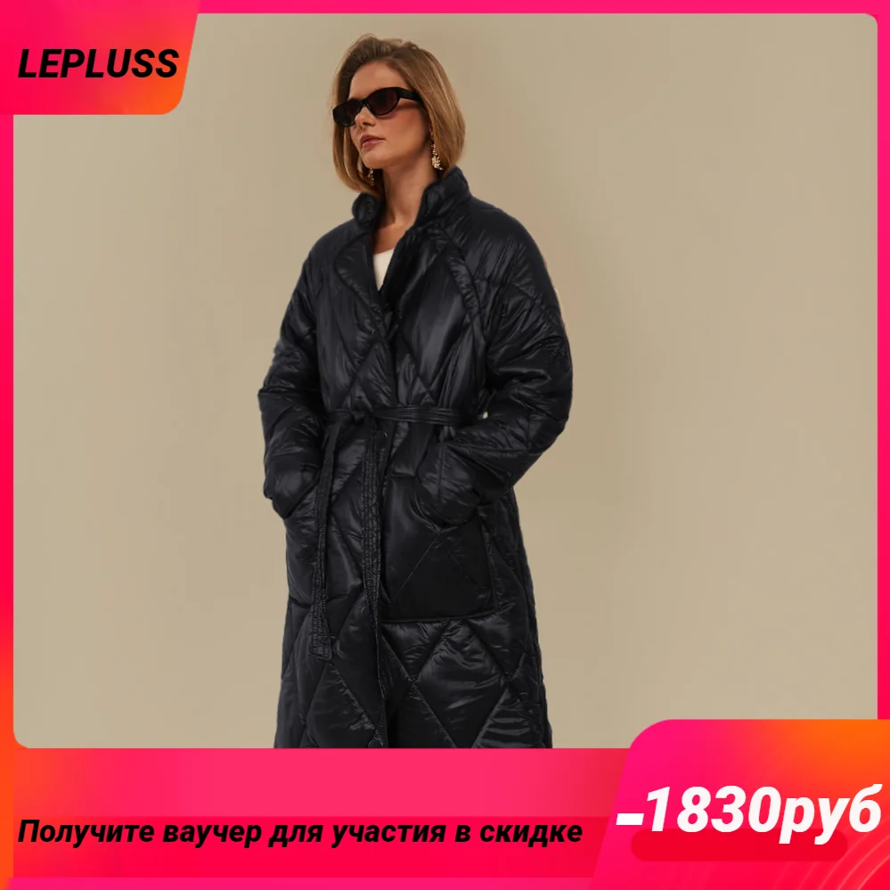 Women\'s jacket, long double-sided quilted jacket, winter warm parka, winter coat, cotton coat